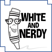 White and Nerdy T-Shirt